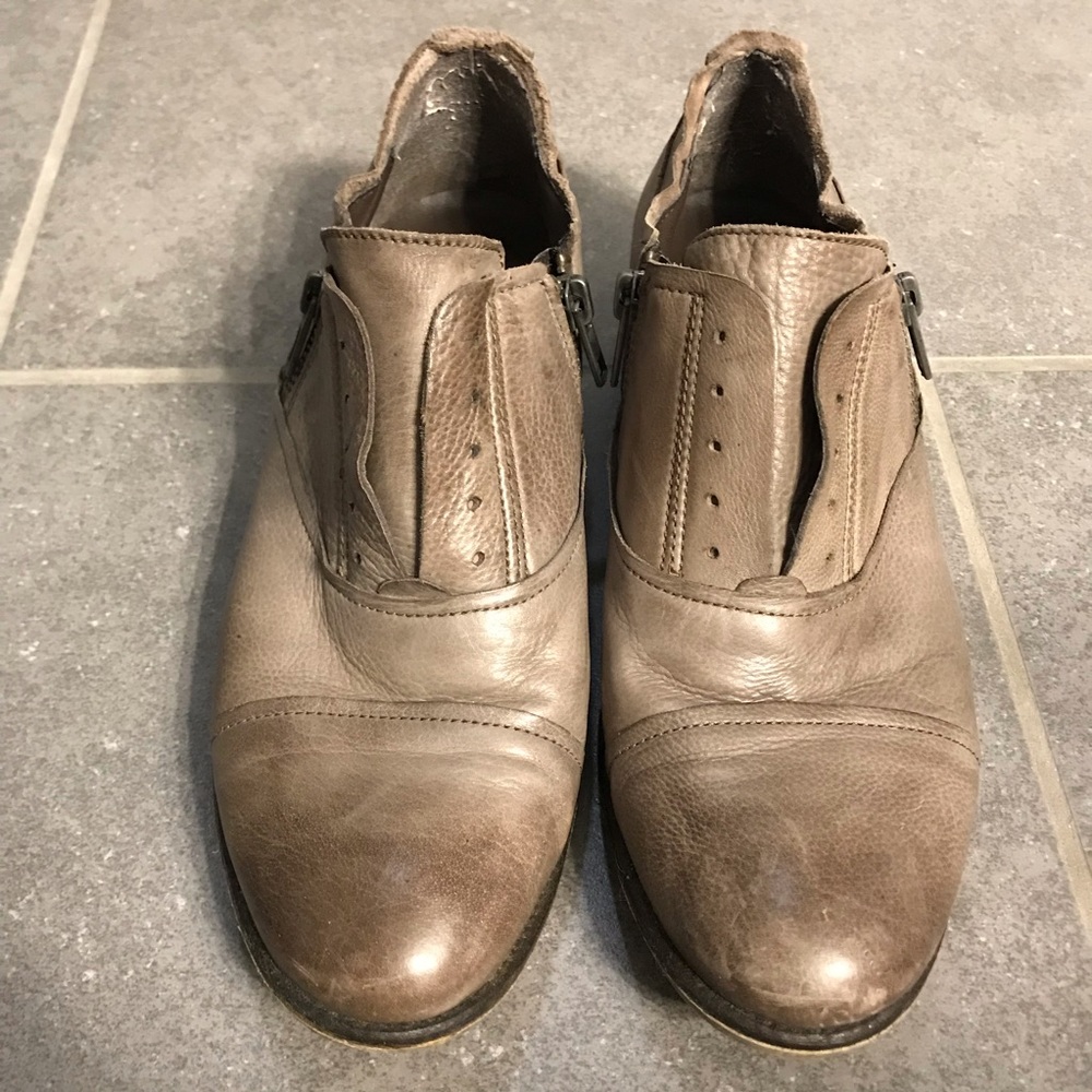 Boutique 9 shoes, intentionally distressed a bit